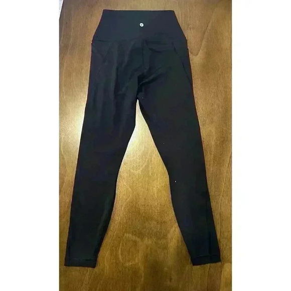 Velocity Womens High Waist Tummy Control Capri Legging Size Black Small (0154) - Picture 11 of 12